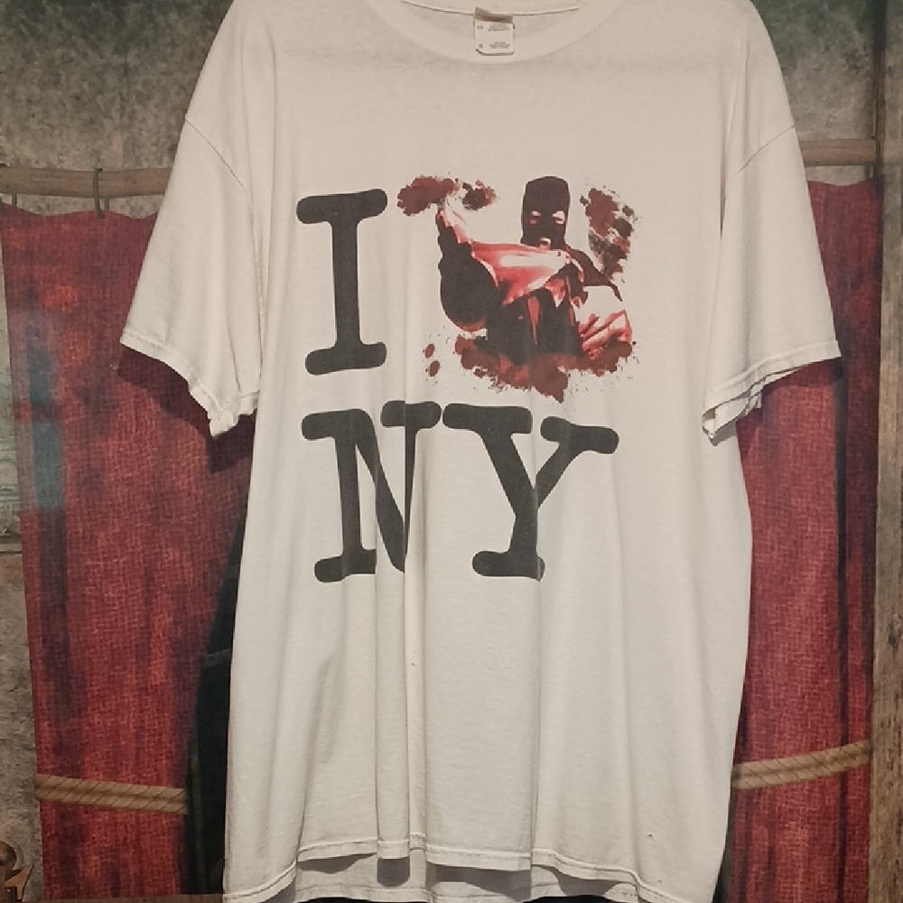 Brick By Brick Vintage T-shirt White Graphic XL